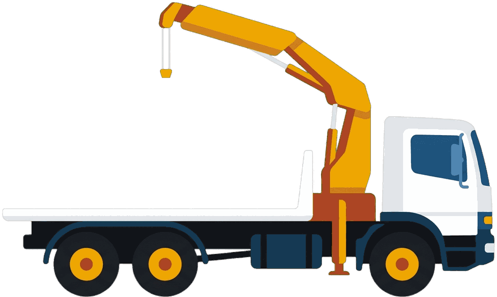A Movu container truck