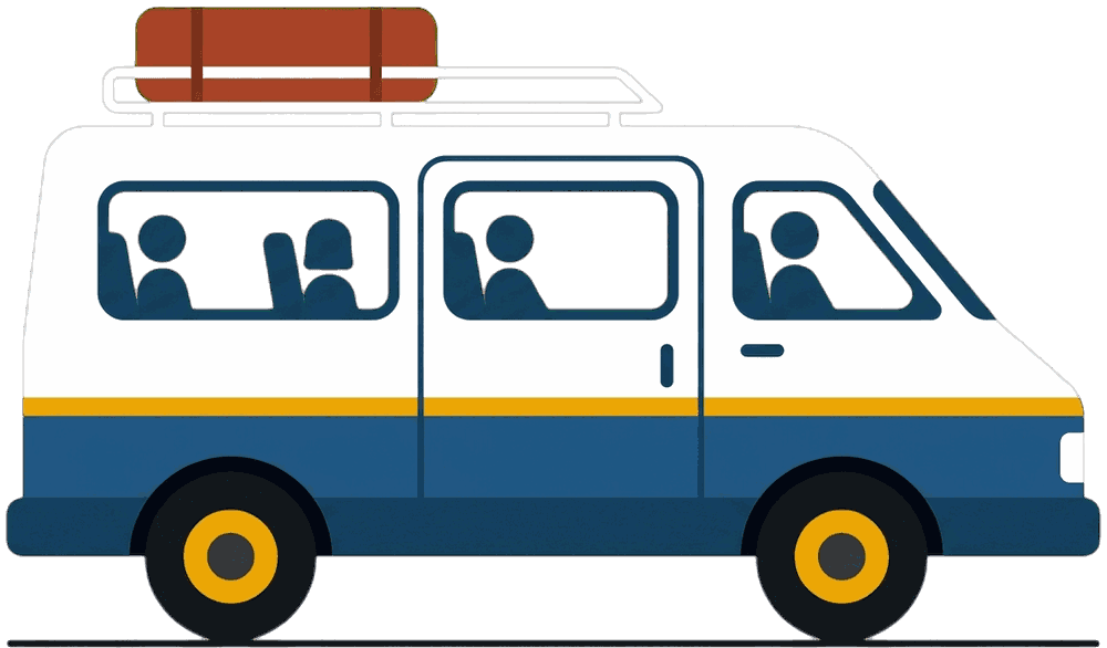 A Movu combi for staff transport